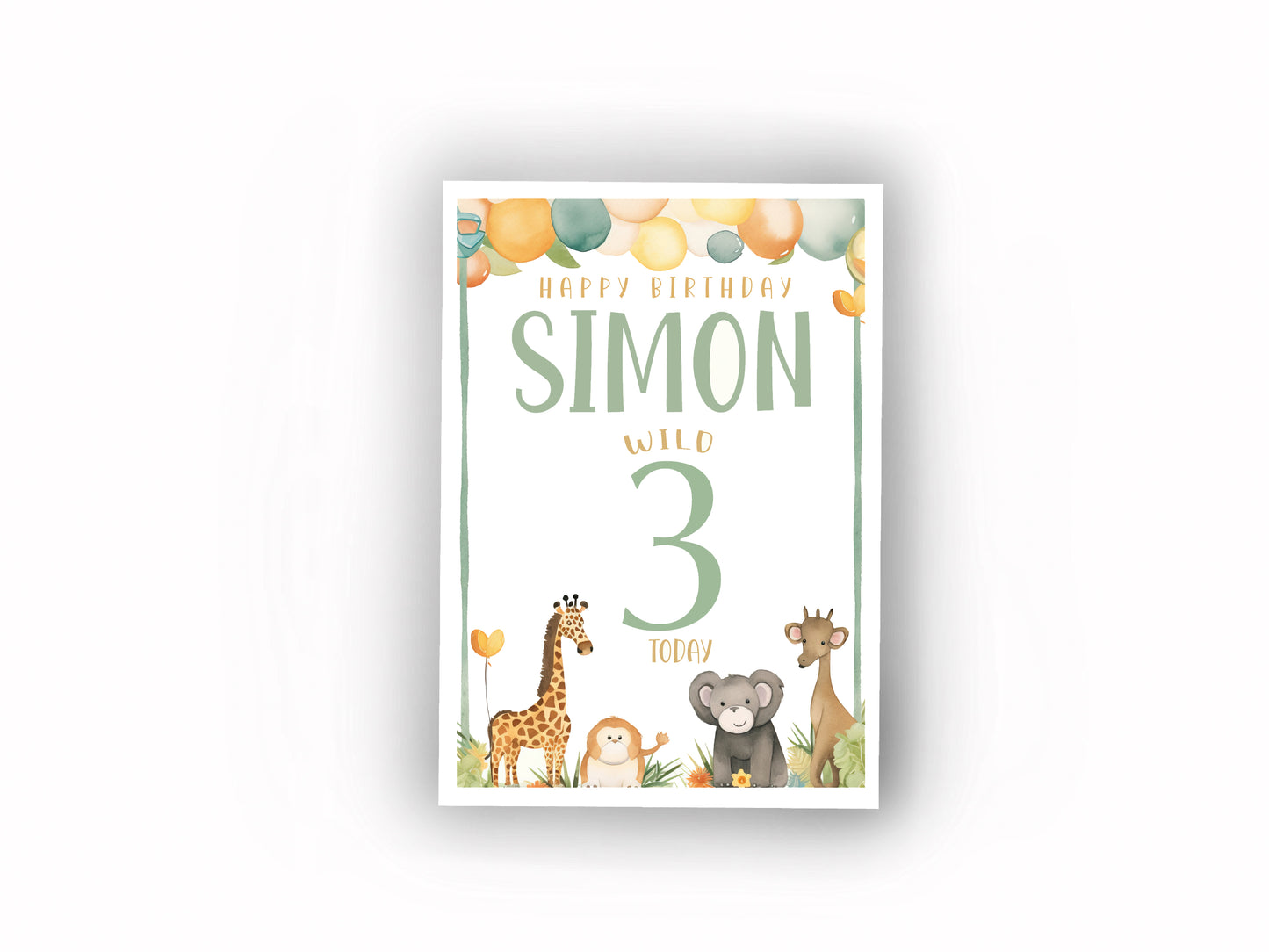 A5 Personalised Birthday card | Birthday card
