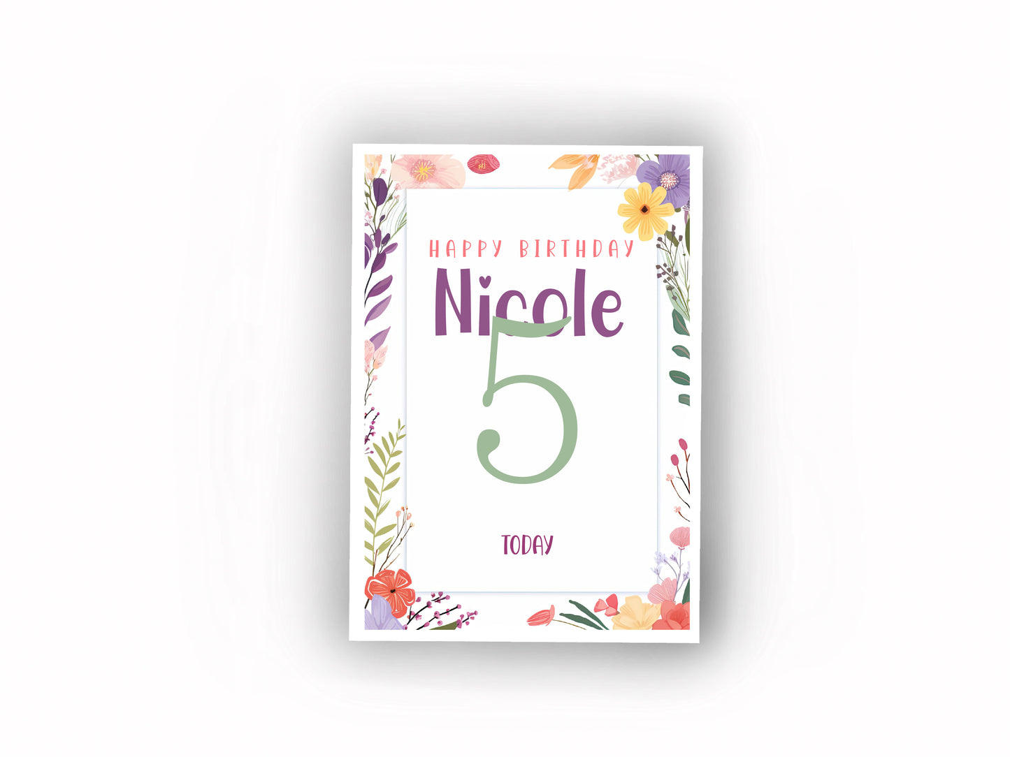A5 Personalised Birthday card | Birthday card