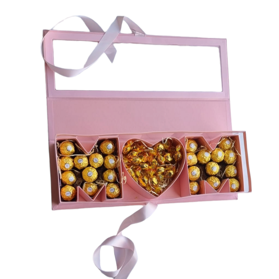 Pink Mum Box | Fillable Mum Box | Mothers Day Gift | Sweet Hamper Box | Gift for Mum | treat box for Mothers Day