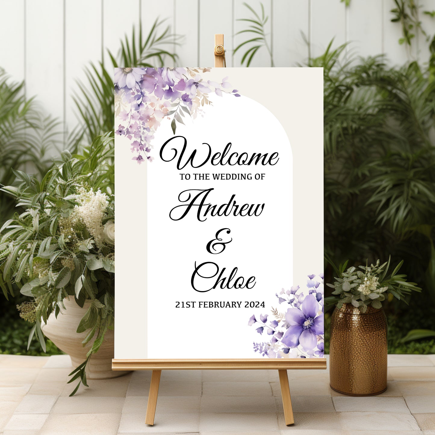 Personalised Wedding Sign