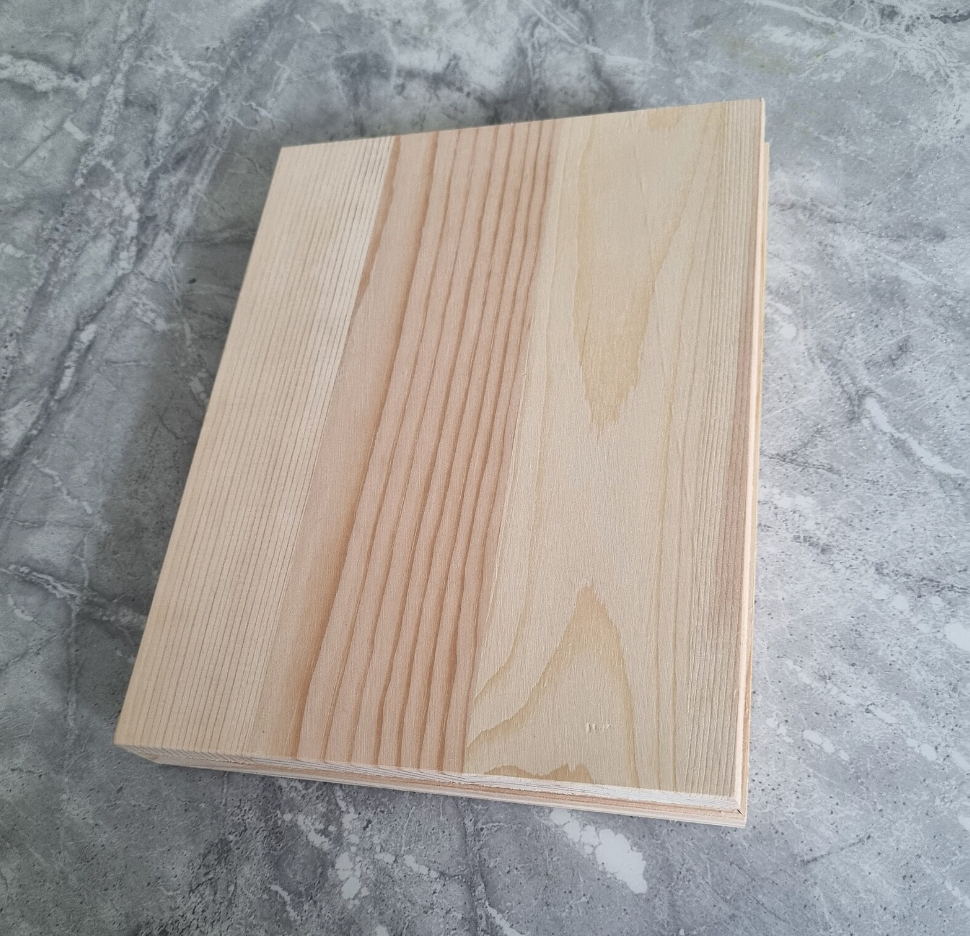 Personalised Engraved Wooden Book Photo Frame