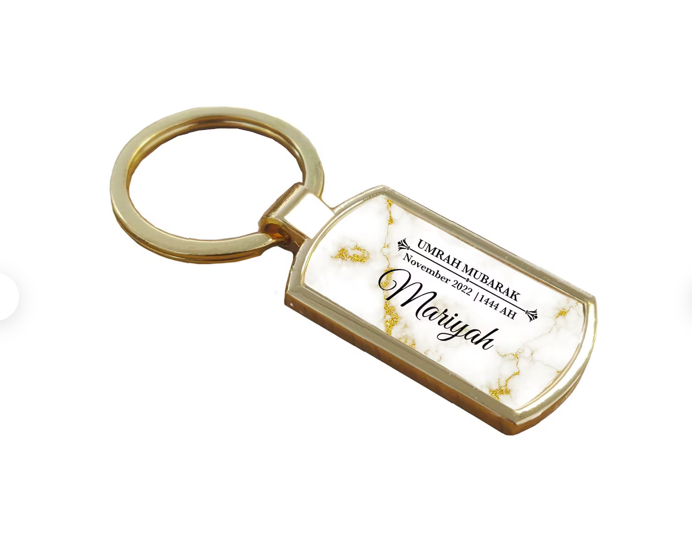 Personalised Islamic Kaabah Umrah Mubarak Slate | Hajj or Umrah Gift