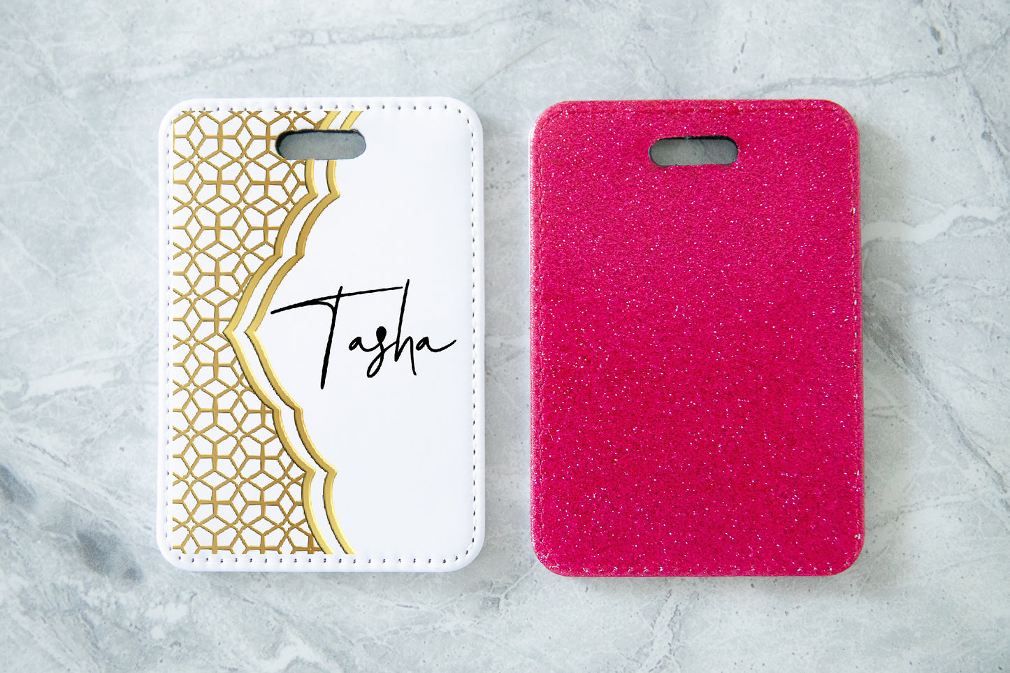 Personalised Luggage Tags | Premium Quality PU Leather