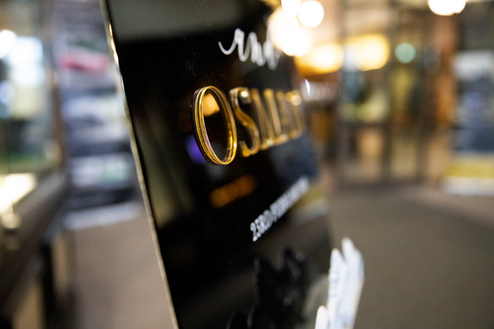 Luxury Acrylic Welcome Sign - 3mm