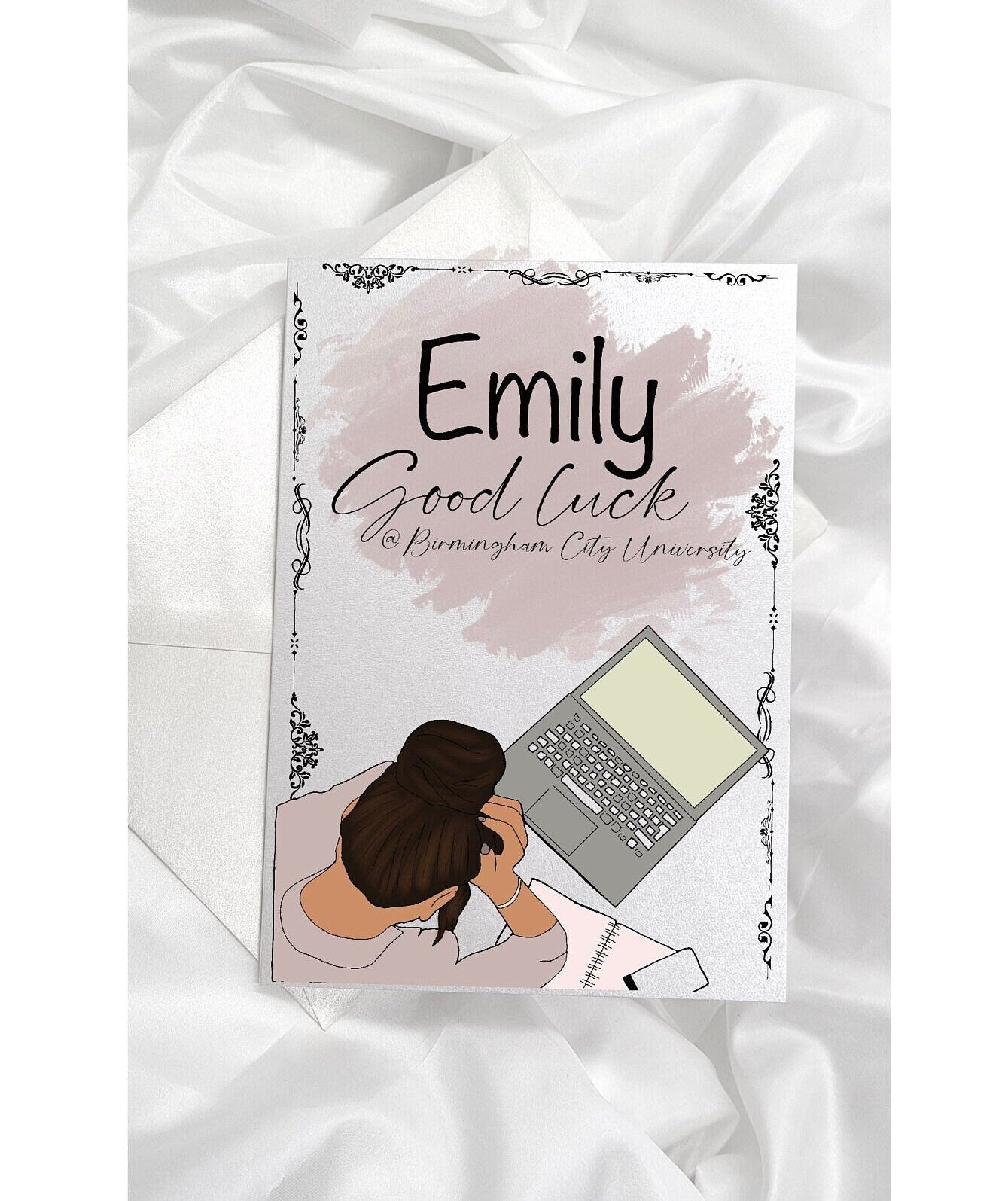 A5 Personalised Graduation Card | Good Luck at University