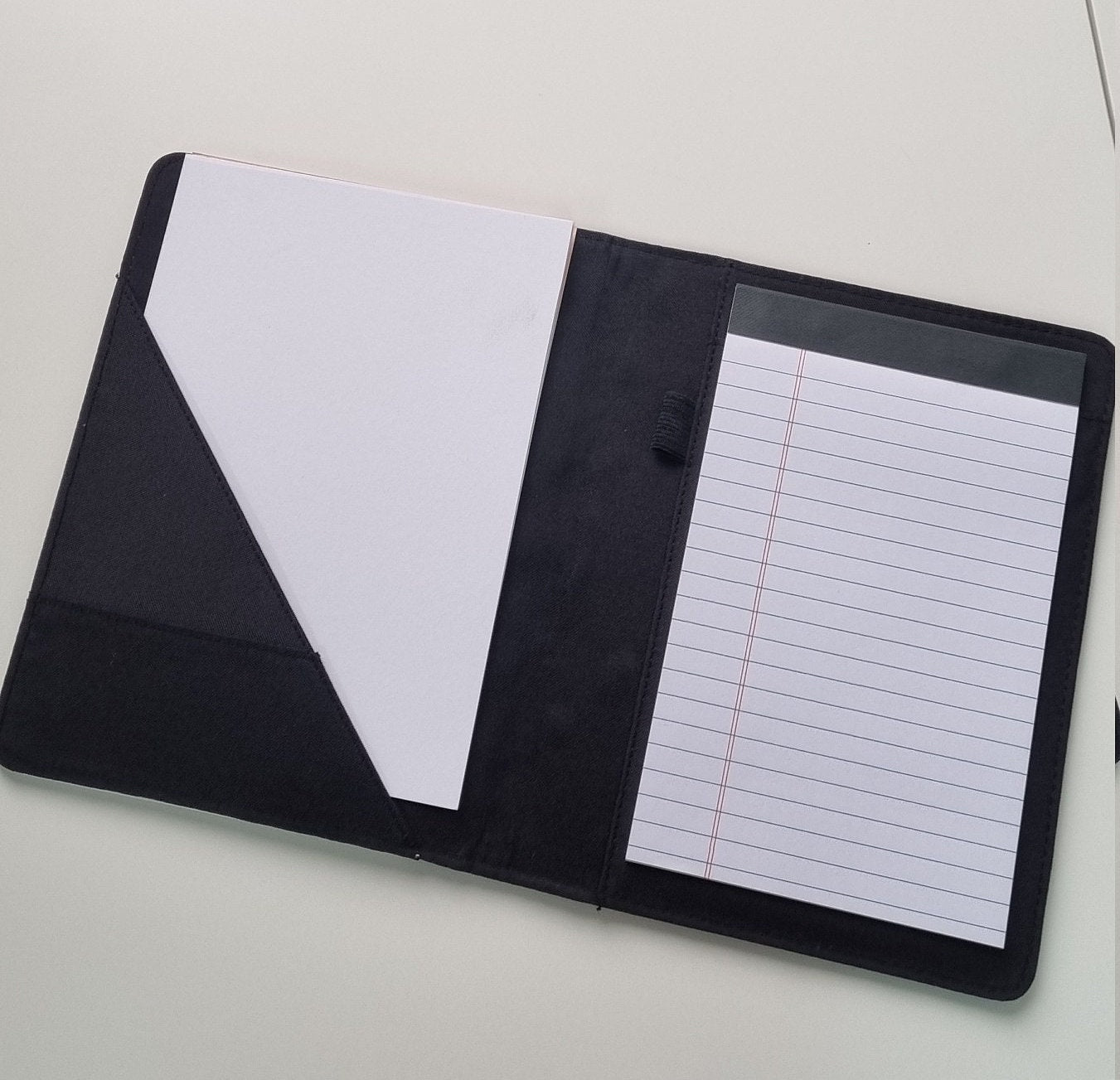 Personalised Notepad Wallet | Sage Green