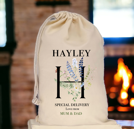 Personalised Special Delivery Sack | Special Delivery Sack | 2022 | Gift Bags