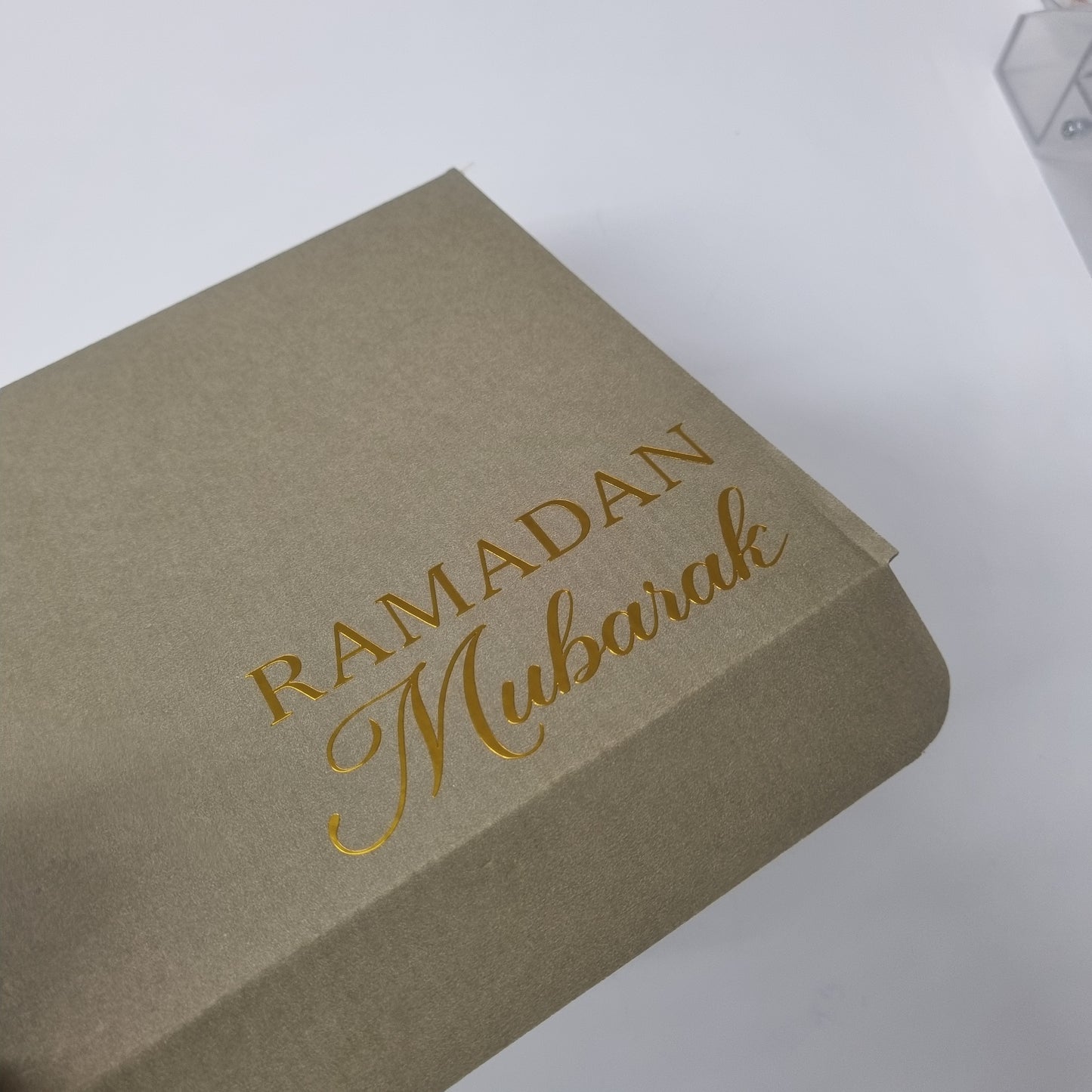 Luxury Sage Green Personalised Ramadan Gift Box | Ramadan Mubarak Hamper | 30 Day Dua Book | Islamic Gift | Ramadan Care Package | Prep Box