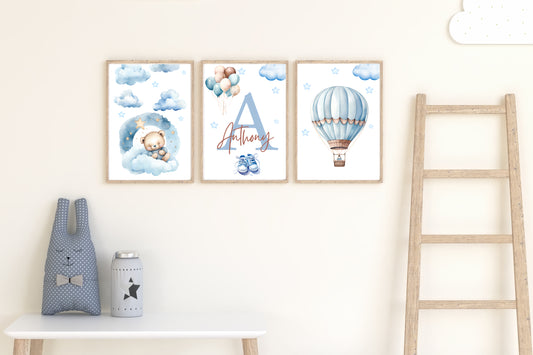 Nursery Room Frame Set | Set of 3 PRINTS ONLY