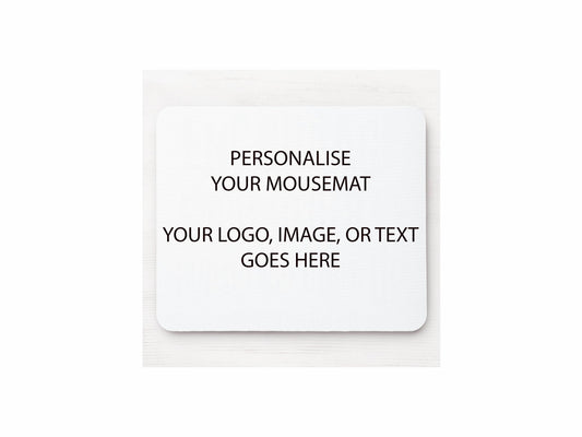 Personalised Mouse Pad | Mousemat Gift | Image of your choice | Business Logo Mousemat