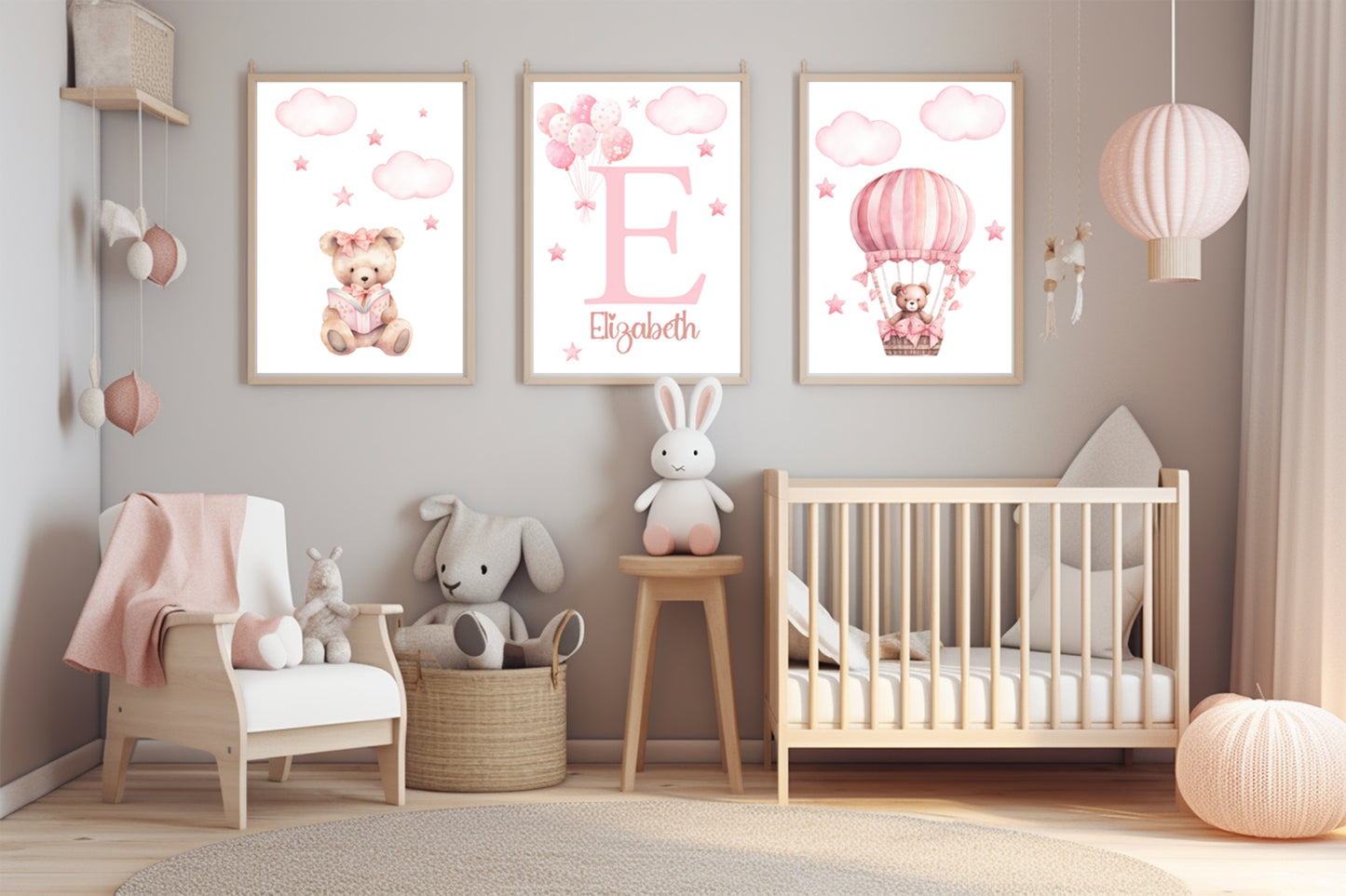 Nursery Room Frame Set | Set of 3 PRINTS ONLY