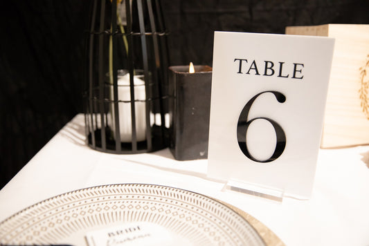 Table Signage